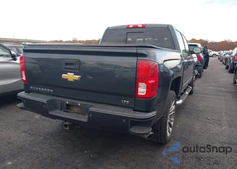 2017 Chevrolet Silverado 1500 2Lz из США, поврежденный, VIN 3GCUKSECXHG333338